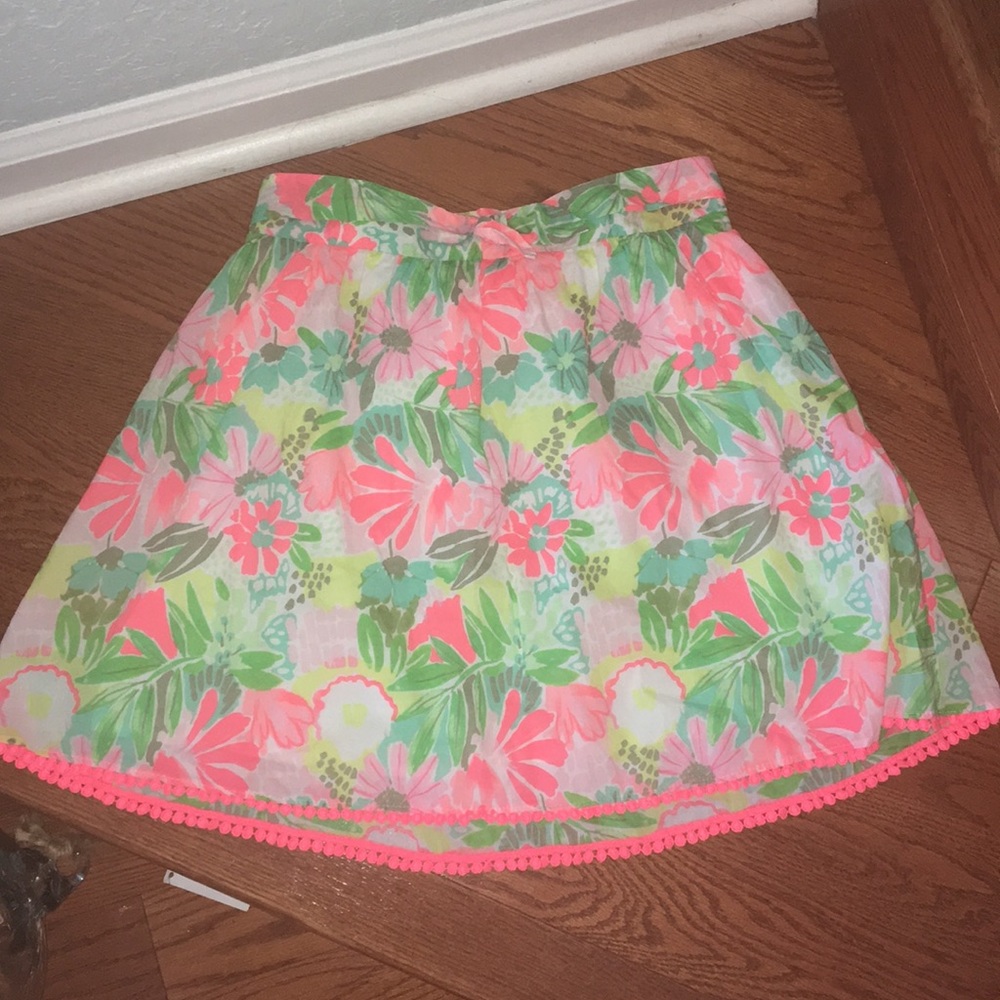 Cat and Jack Girls Floral Skirt